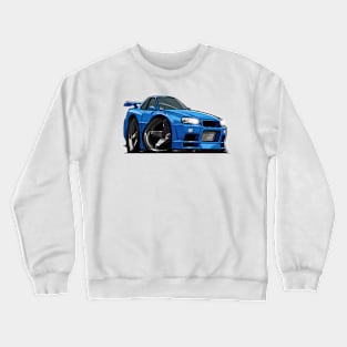 Nissan Skyline R34 GTR Crewneck Sweatshirt